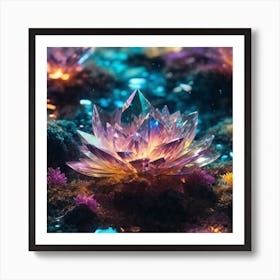 Lotus Flower Art Print
