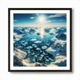 Arctic Ocean Art Print