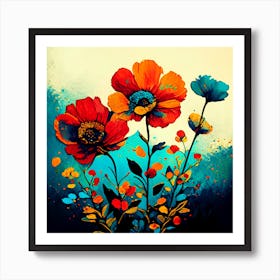 Poppies 1 Art Print