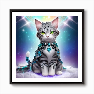 Galaxy Cat - Diamond Painting 