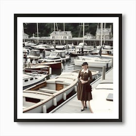 The Old Marina ~Reimagined 85 Art Print