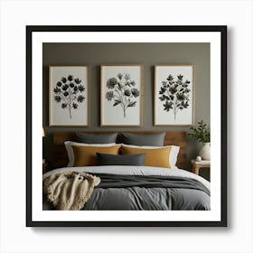 Three Framed Prints Art Print