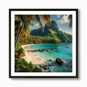 A rare pics of island Art Print