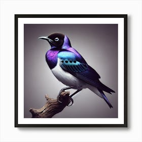 Bird On A Branch 5 Art Print