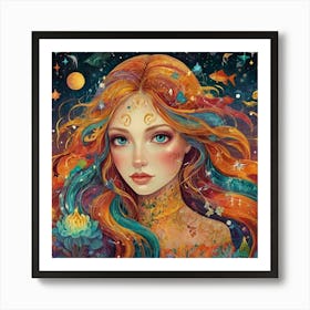 Mermaid 2 Art Print