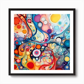 Bubbles 3 Art Print