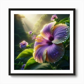 Hibiscus Flower 2 Art Print