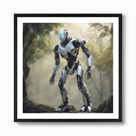 A Highly Advanced Android With Synthetic Skin And Emotions, Indistinguishable From Humans 18 Art Print