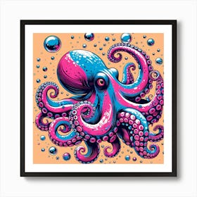 Octopus 3 Art Print