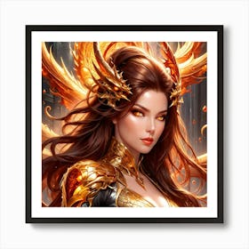 Golden Demon hik Art Print