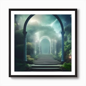 Mystical Arch Art Print