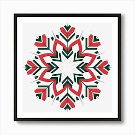 Snowflake Art Print