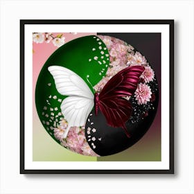 Yin And Yang 4 Art Print