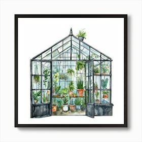 Greenhouse 5 Art Print