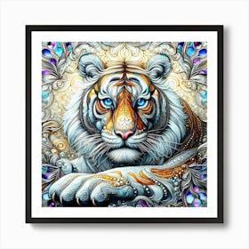 Wild Animal Illustration 145 Art Print