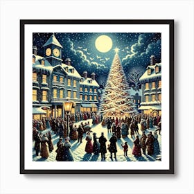 The Magic of Christmas Art Print