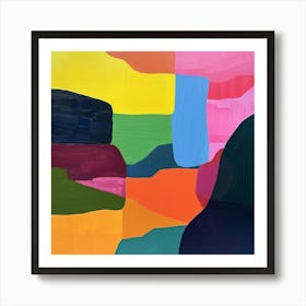 Modern Abstract Collection 76 Art Print