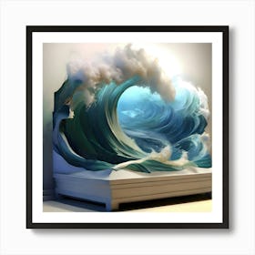 Ocean Wave Art Print