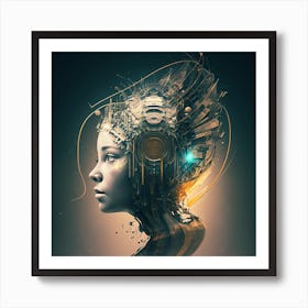 Smart Tech Art Print