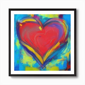 Heart Of Love Art Print