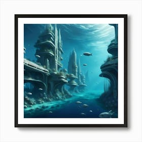 Aquatic Utopia Art Print