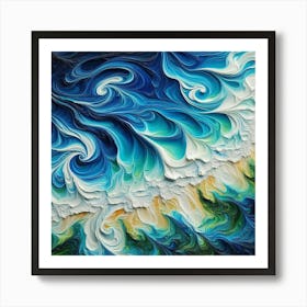 Abstract Painting 2 Art Print