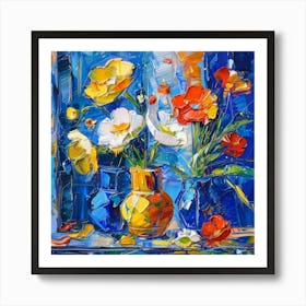 Flowers In Vases 10 Art Print