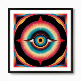 All Seeing Eye 6 Art Print