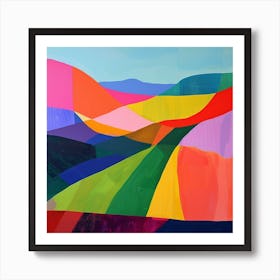 Abstract Travel Collection Germany 5 Art Print