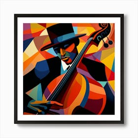 Jazz Musician 48 Art Print