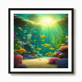 Coral Reef 2 Art Print