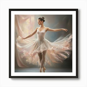 Ballet Dancer paintings art print Art Print