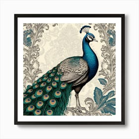 Peacock 3 Art Print