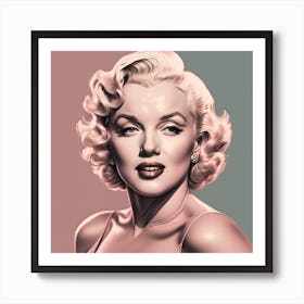 Marilyn Monroe Movie Actress Art Print