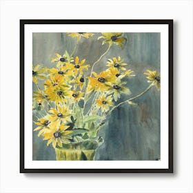 Black Eyed Susan Art Print