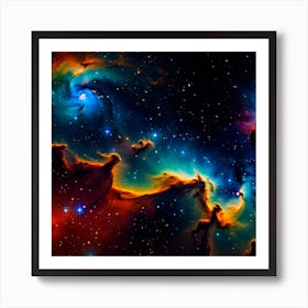 Nebula 64 Art Print