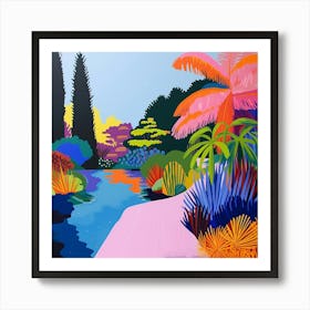 Colourful Gardens Kew Gardens United Kingdom 2 Art Print