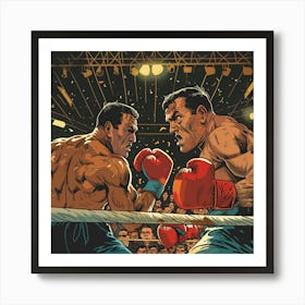 Prize Fighters. Boxing Series Art Print