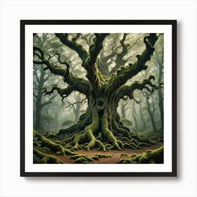 Largest Tree In The World Art Print