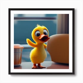 Ducky Art Print