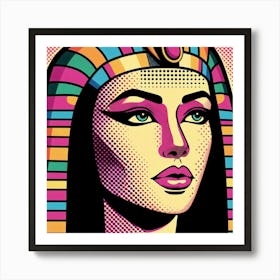 Pop Egyptian Hanan Seraph Art Print