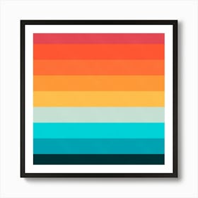 Modern geometric art 6 1 Art Print