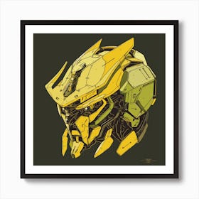 Transformers Bumblebee Art Print