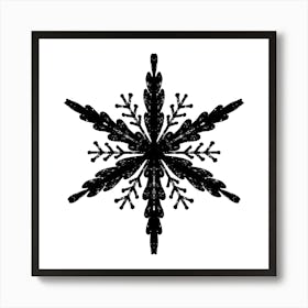 Snowflake 11 Art Print