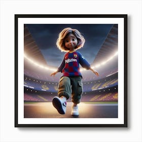 Barcelona Fc Art Print