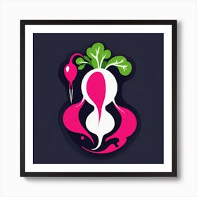 Beet logo 10 Art Print