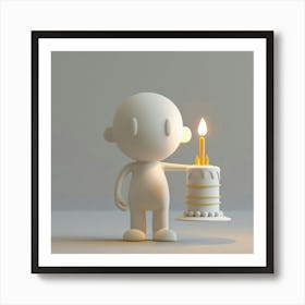 Birthday Cake 1 Art Print