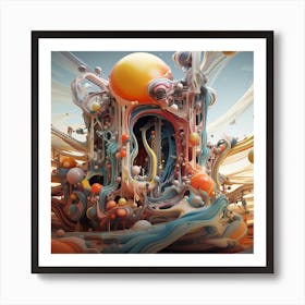 Digital Art Art Print