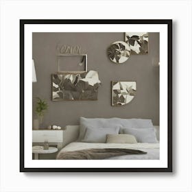 Bedroom With Mirrors 3 Art Print