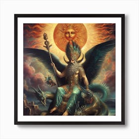 Sun God Art Print